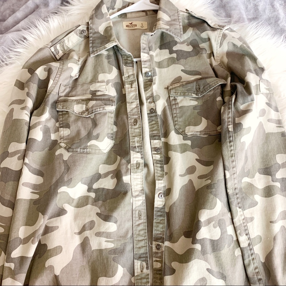 Hollister button up shirt